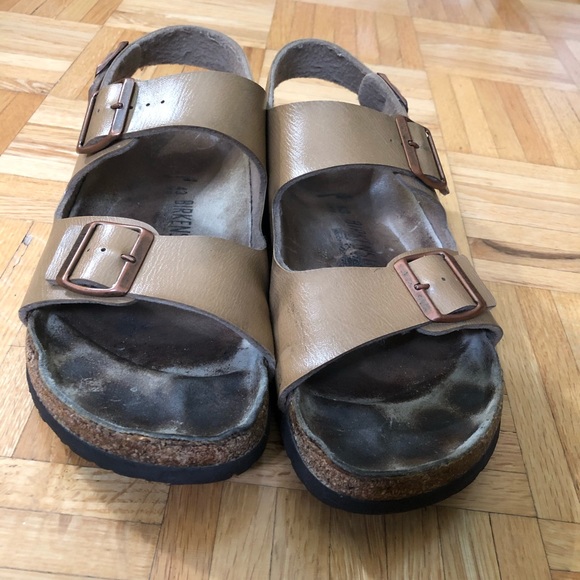 Tan Birkenstock sandals - Picture 3 of 9